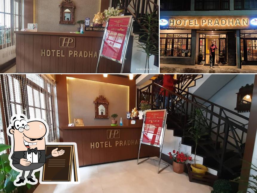 You can get some fresh air at the outside area of Jagjeet's Hotel Pradhan