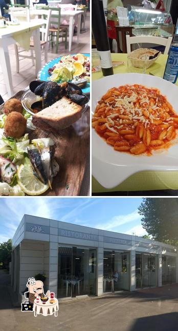 La foto di cibo e esterno da Al Paguro