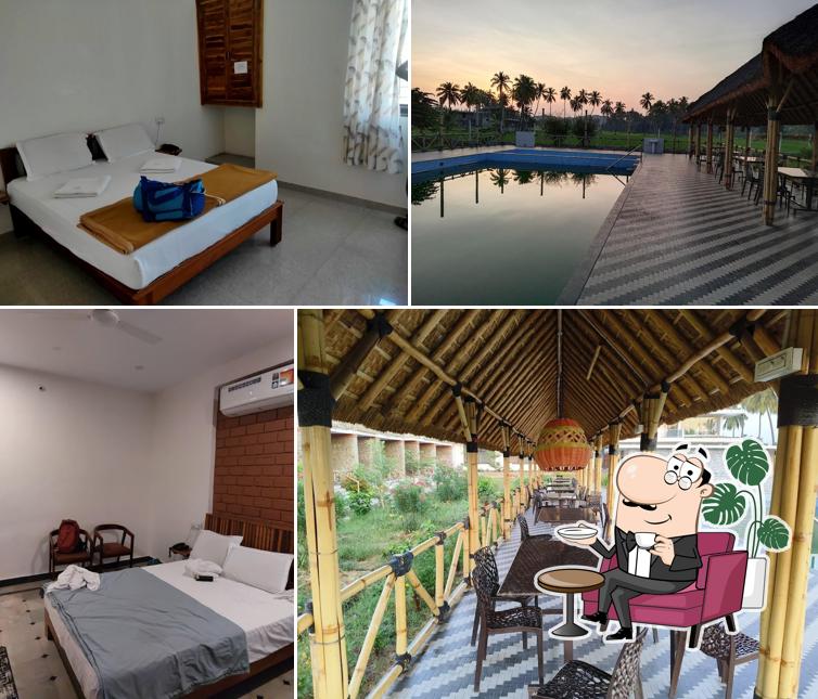 The interior of Hampi Delmont Resort