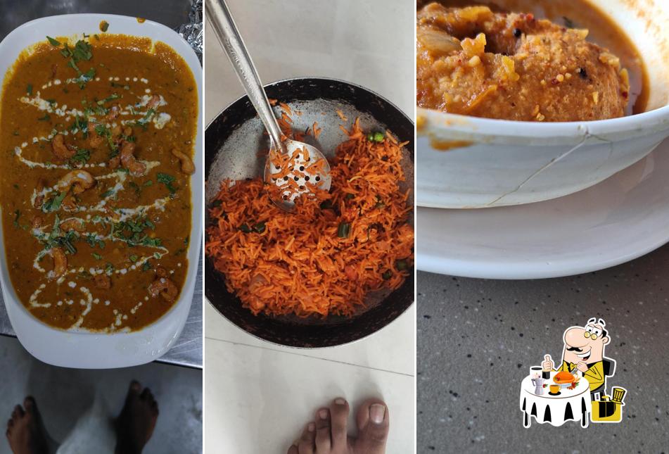 Food at Krishna Veg (Chikhali)