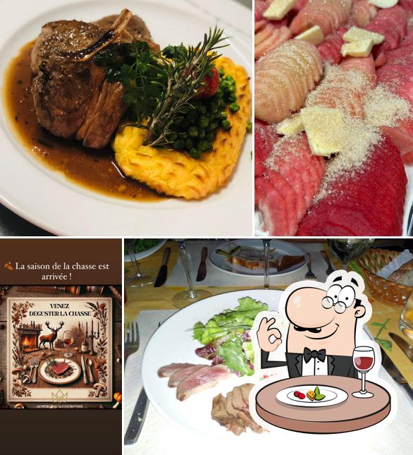 Cibo al Auberge de la Couronne