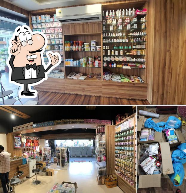 Check out how Baker's Need By Ankush (BNBA) - A Bakery/Cake Raw Material Store looks inside