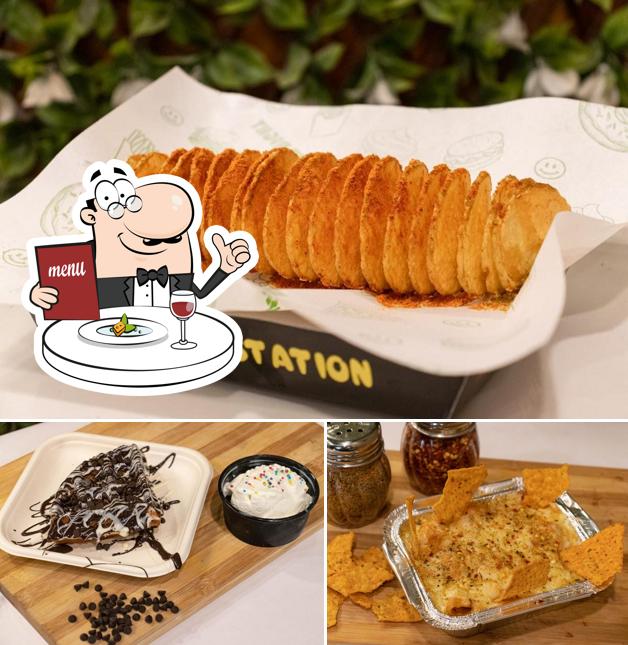 Food at #WAFFLE STATION DELHI
