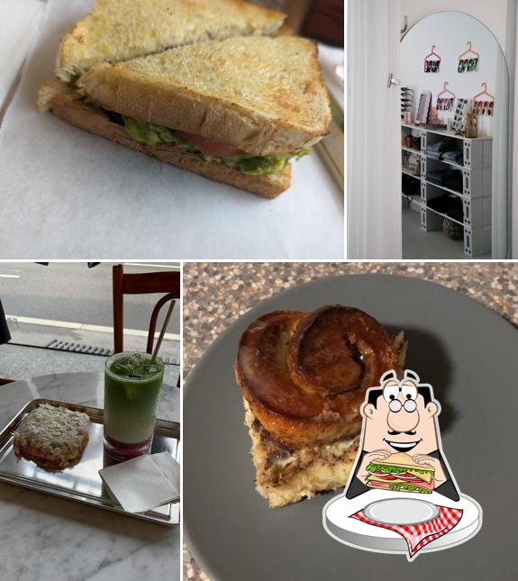Club sandwich al Fripsquare café & Vintage store