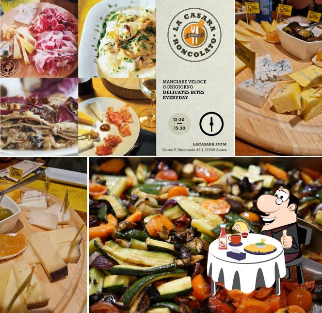 Piatto di formaggi al La Casara & Non Solo