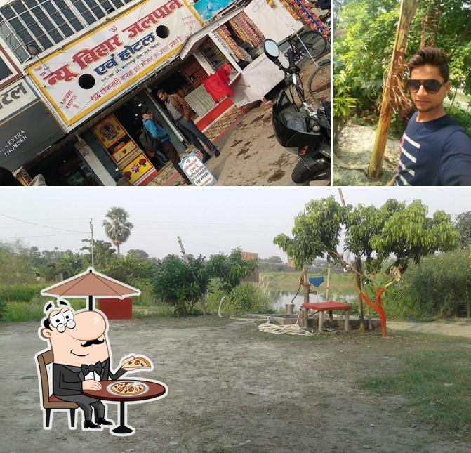 Check out how New Bihar Jalpan Hotel looks outside