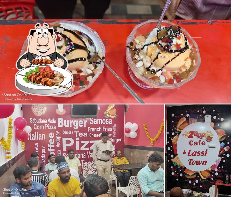 Meals at Zoop Cafe and Lassi Town