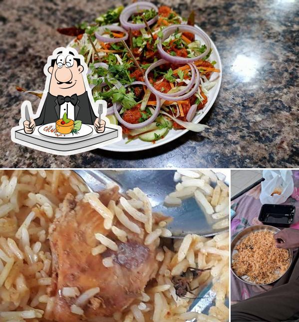 Food at Sunny's Restaurant