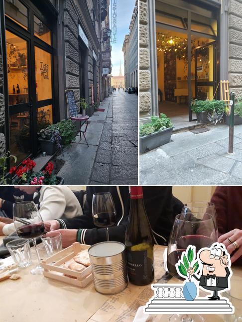 Tra le diverse cose da Date n'Andi si possono trovare la esterno e cibo