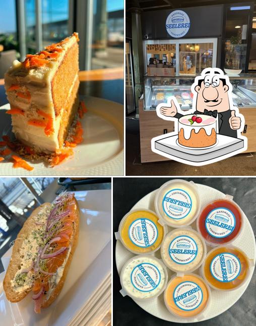 Torte di carote al Seelerei Handmade Sandwiches