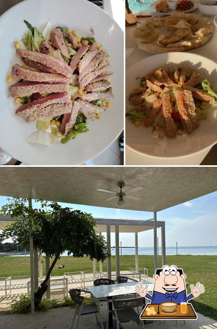 Vibe Beach & Lounge Bar si caratterizza per la cibo e interni