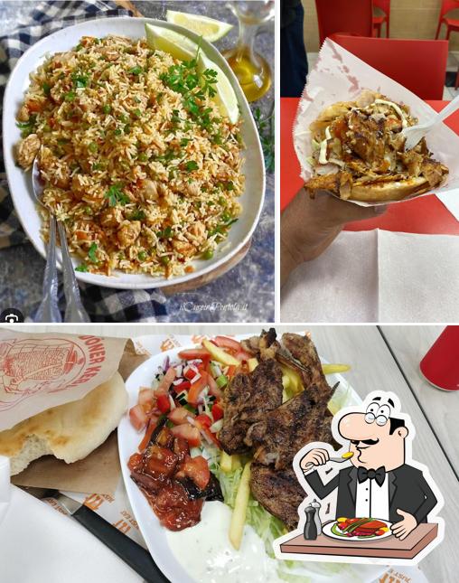 Platti al Ali Baba Kebab Pizza Reggio Emilia