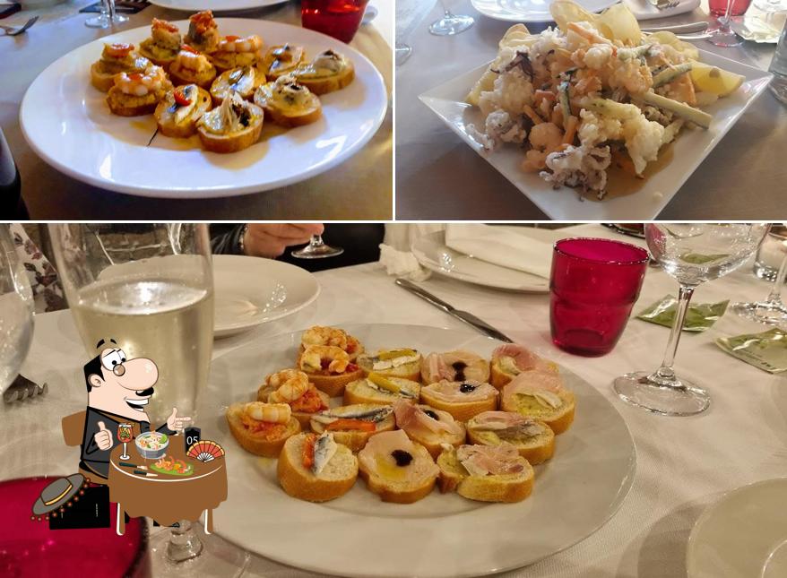 Cibo al Trattoria Bar Baldini