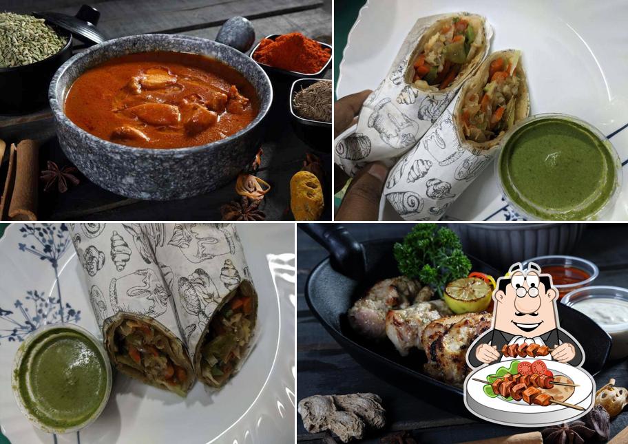 Food at LeMorich restaurant in Malviya Nagar