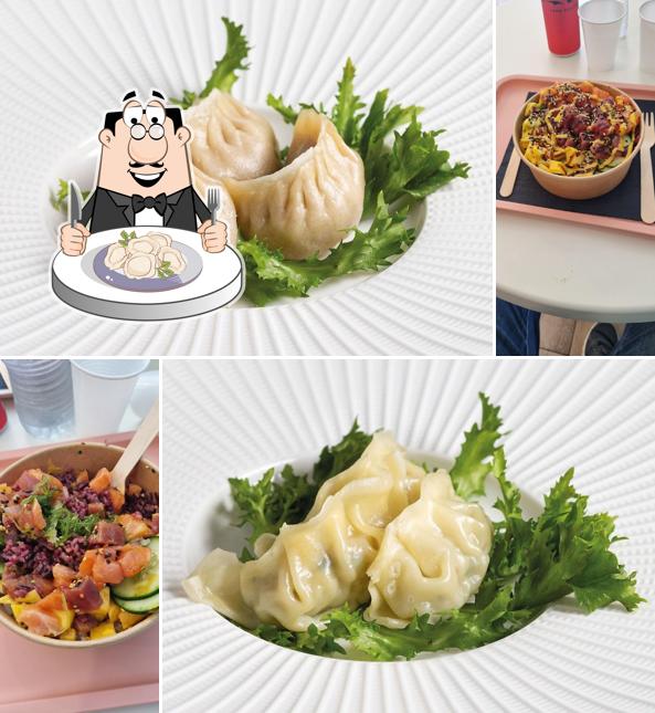 Ravioli cinesi al Ami Poke Rosignano