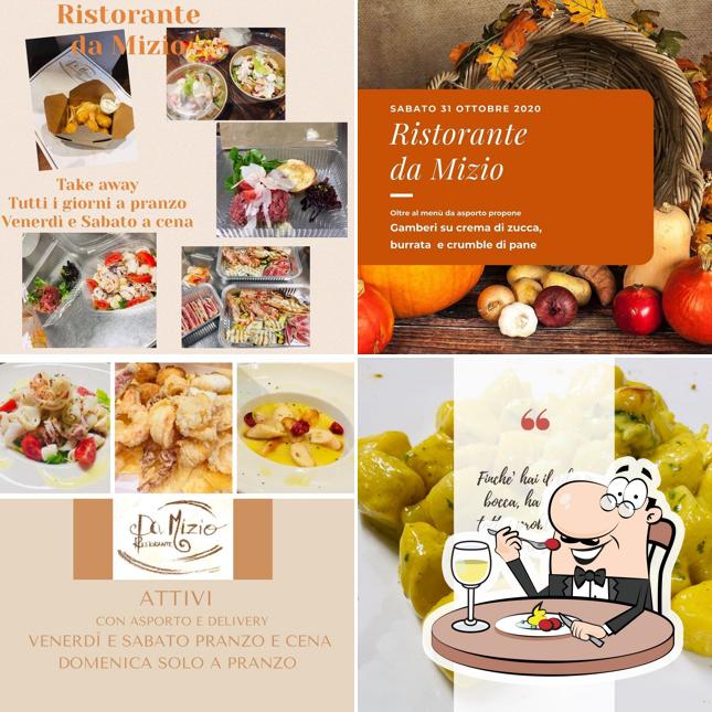 Cibo al Ristorante Da Mizio