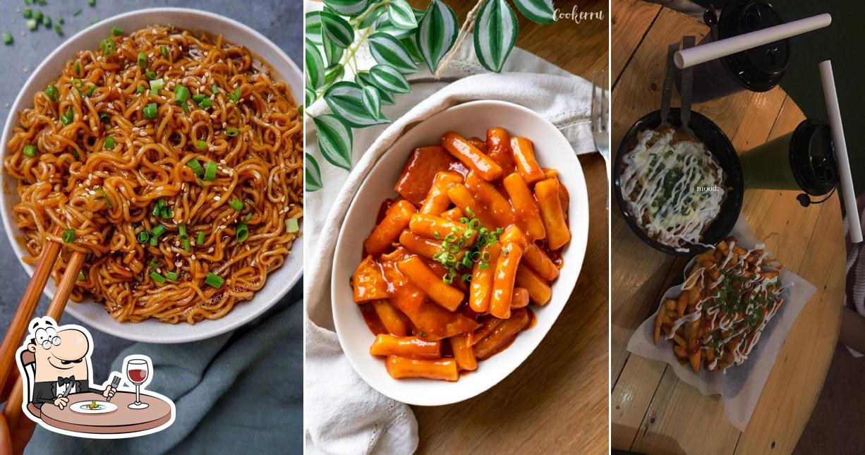 Food at Something Korean