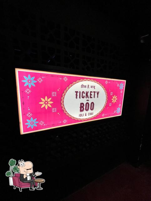 Check out how Tickety boo idli and chai looks inside