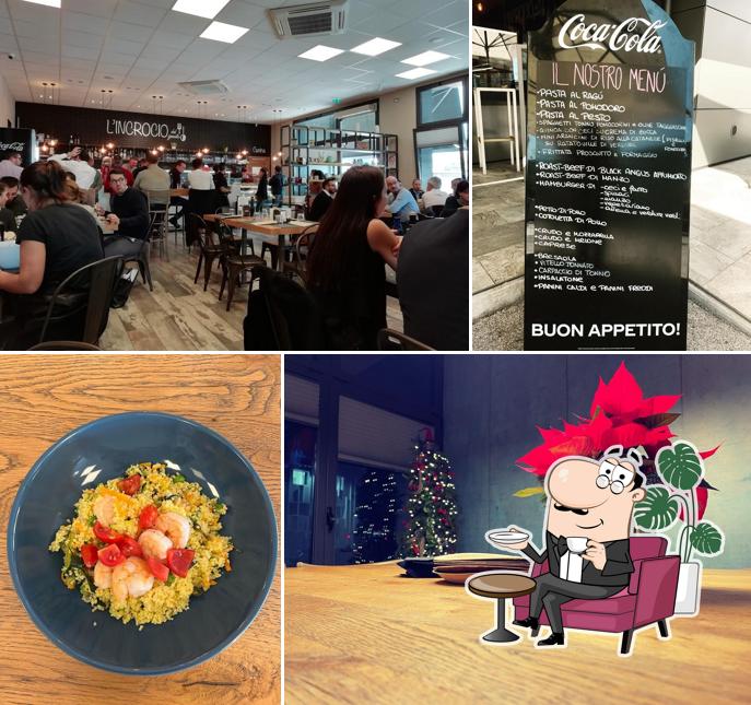 Gli interni di L'Incrocio del Gusto