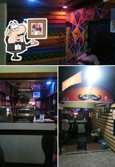 Check out how Bhiya Ka Thiya Cafe 56 Dukan looks inside