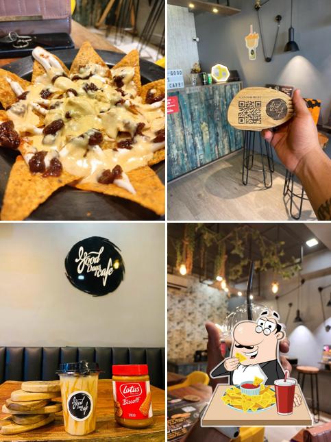 Nachos at Good Day's Cafe