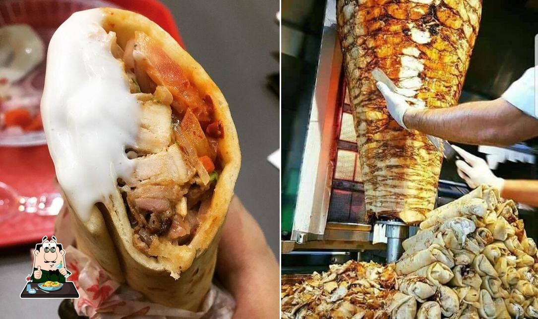 Food at Shawarma kings