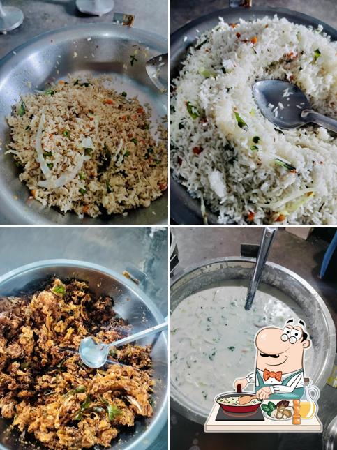 Fried rice at laxmi sahithi hotel buffet lunch pure veg