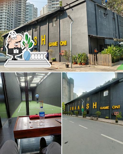 The image of exterior and beverage at Smaaash Utopia City