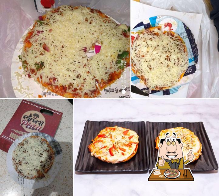 Order various types of pizza
