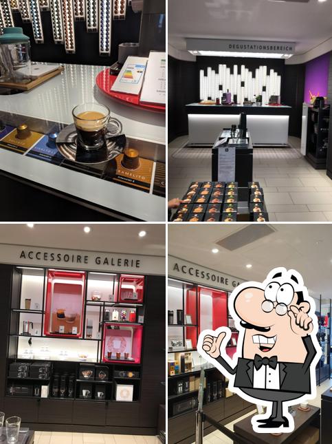 Gli interni di Nespresso Boutique