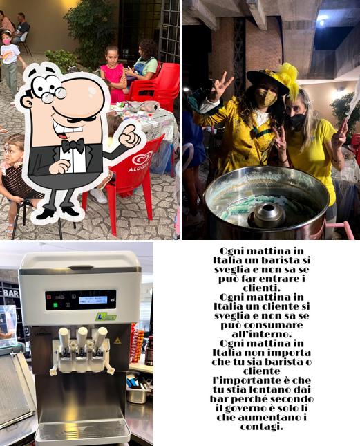 Gli interni di Barone cafè
