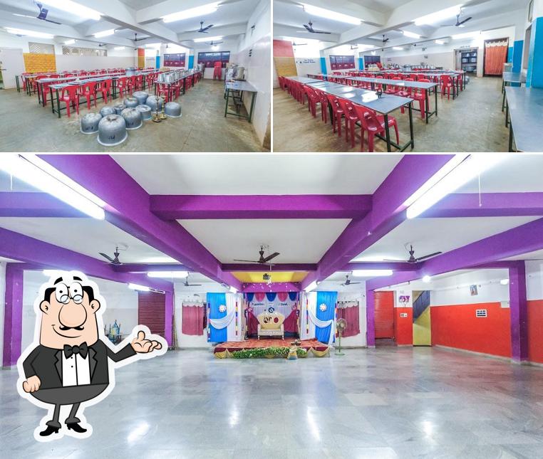 The interior of Malar Mahal