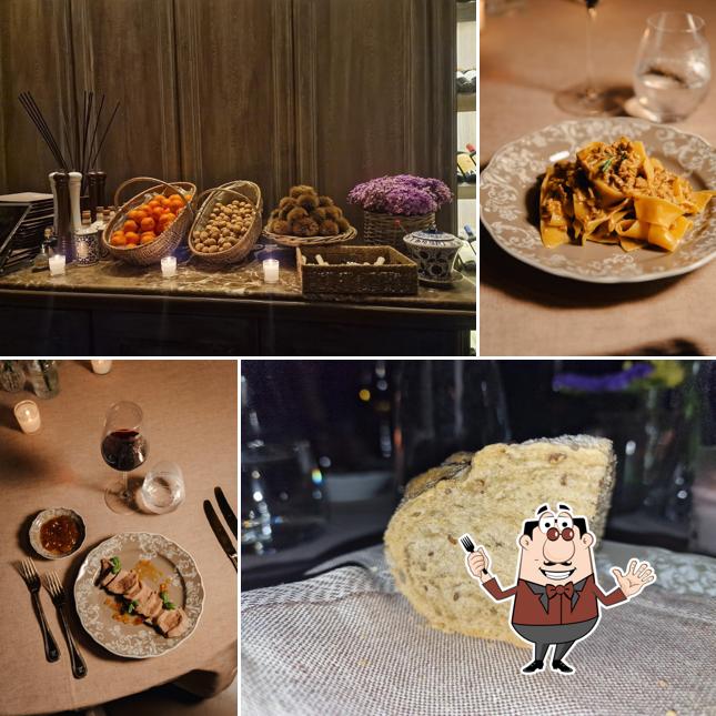 Platti al Trattoria Lazzati