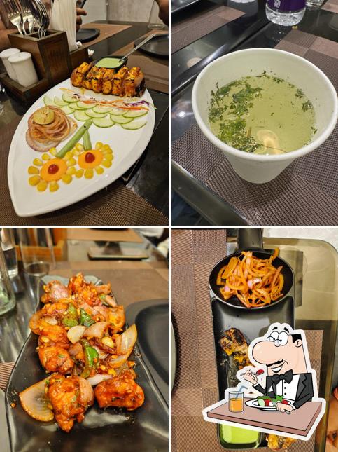 Food at VIBES Restaurant - Love at First Bite