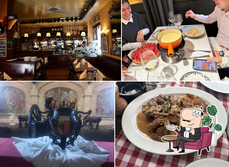 Siediti a un tavolo di Restaurant Hôtel-de-Ville