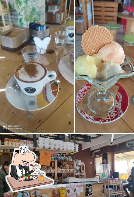 Dai un’occhiata alla immagine che mostra la cibo e interni di Bar Pasticceria Il Pozzo dei Desideri