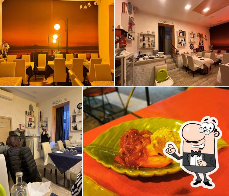 Gli interni di Molo87 restaurant