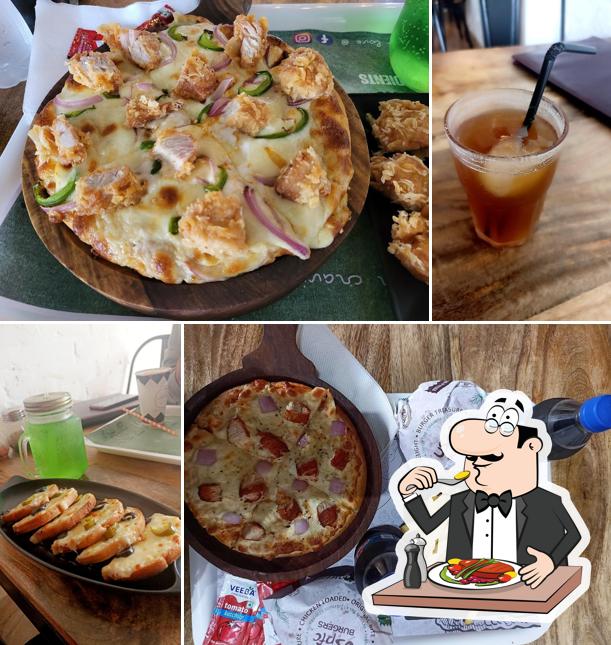 Food at USPFC-(US PIZZA AND FRIED CHICKEN) KUSHINAGAR