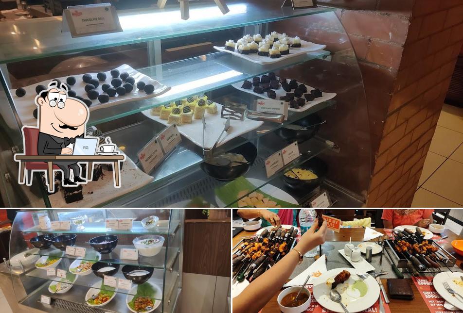 The interior of Barbeque Nation- Salem