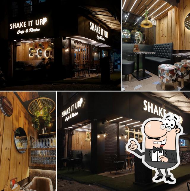 The interior of SHAKE IT UP CAFE & RESTRO