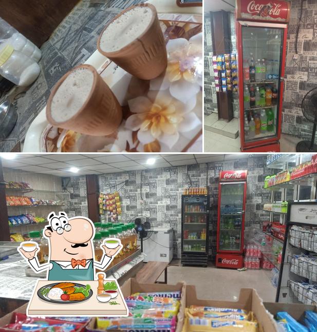 The restaurant's food and interior