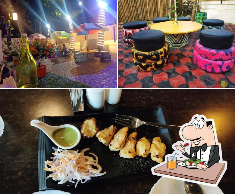 Among different things one can find food and beverage at The Maya Cafe
