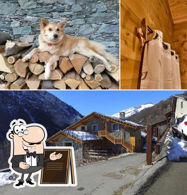 Goditi la vista dagli esterni di Rifugio escursionistico "Delfin dal Pianhol"