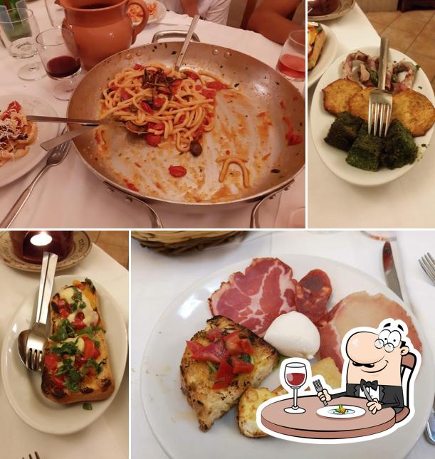 Platti al Osteria La Tradizione