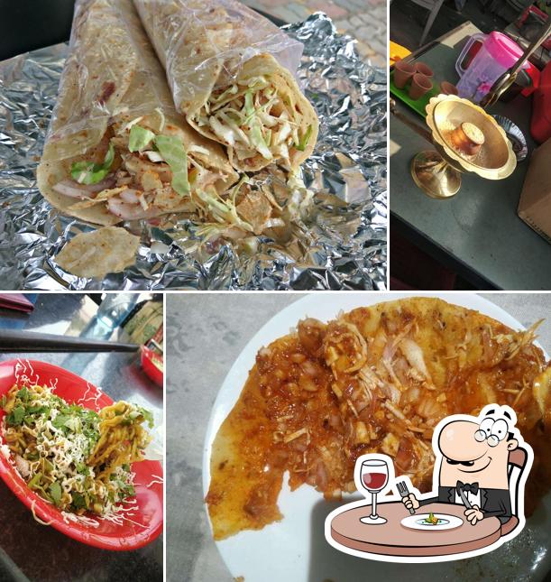 Food at Agrawal Brothers Frankie