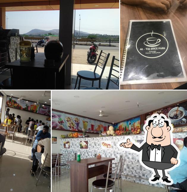 Check out how Al Taj Juice Park looks inside