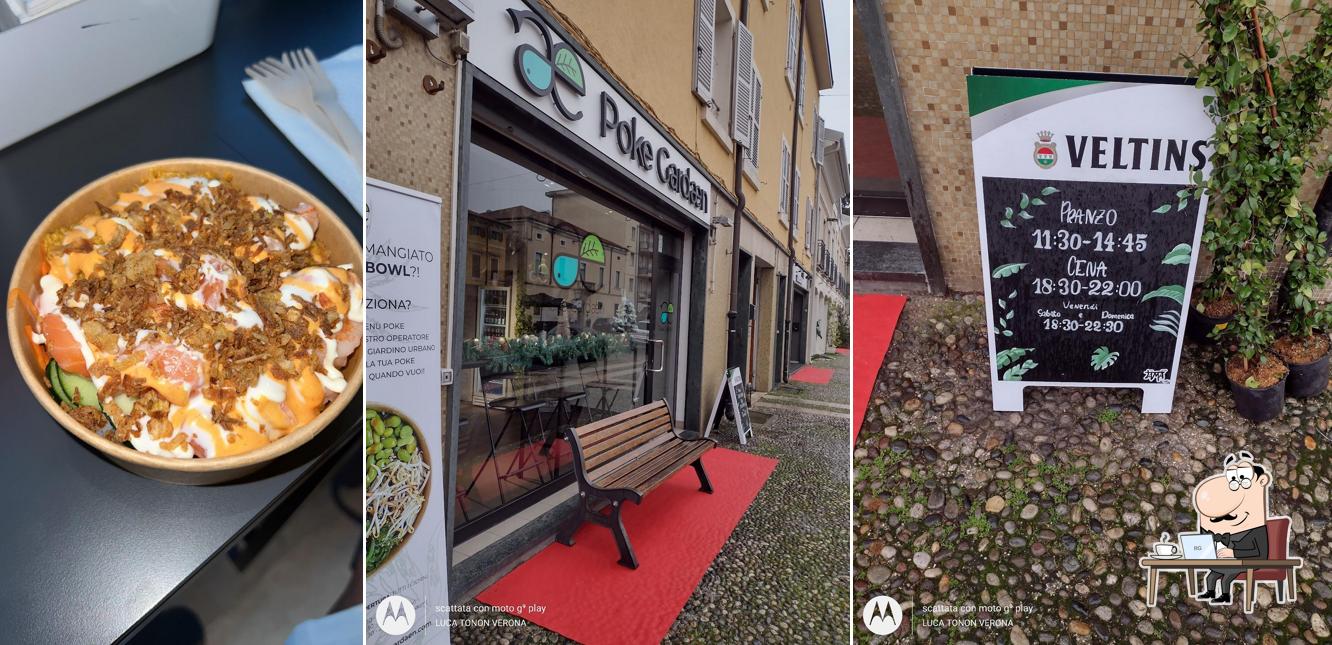 Gli interni di Poke Gardæn Villafranca di Verona