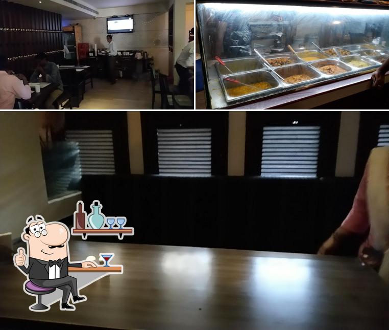 The image of Southern Spice Takeaway’s interior and food