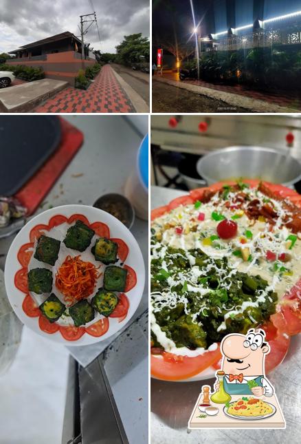 The restaurant's food and exterior