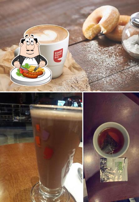 Chocolate mousse at Cafe Coffee Day